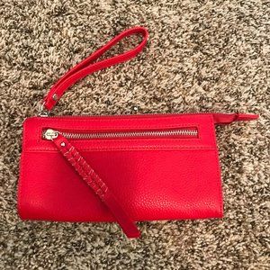 NWOT Charming Charlie Red Wallet